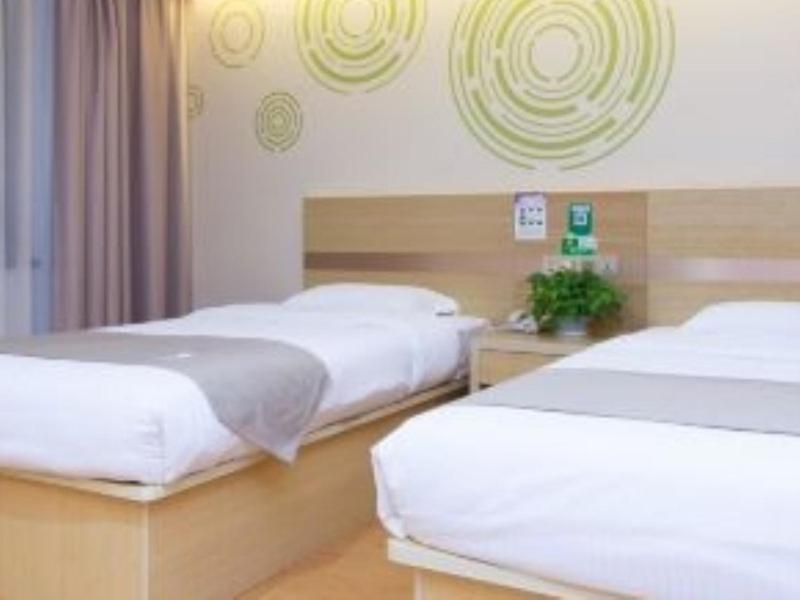 Greentree Inn Shanghai Minhang District Beiqiao Subway Station Express Hotel Eksteriør bilde