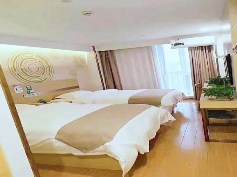 Greentree Inn Shanghai Minhang District Beiqiao Subway Station Express Hotel Eksteriør bilde