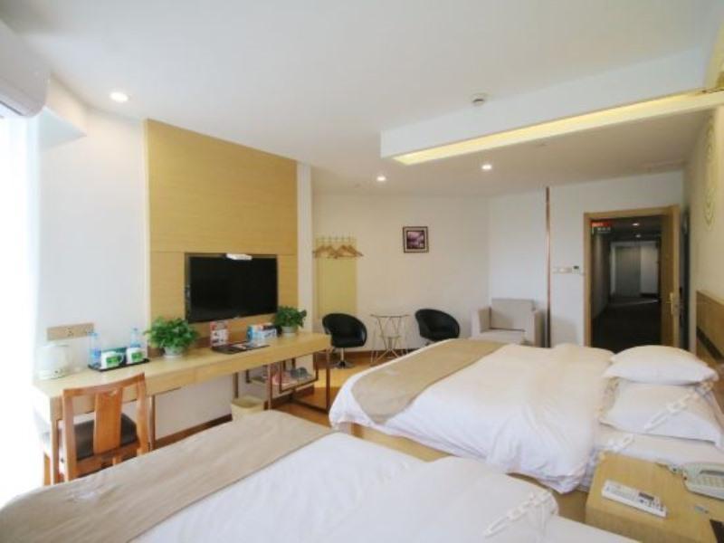 Greentree Inn Shanghai Minhang District Beiqiao Subway Station Express Hotel Eksteriør bilde