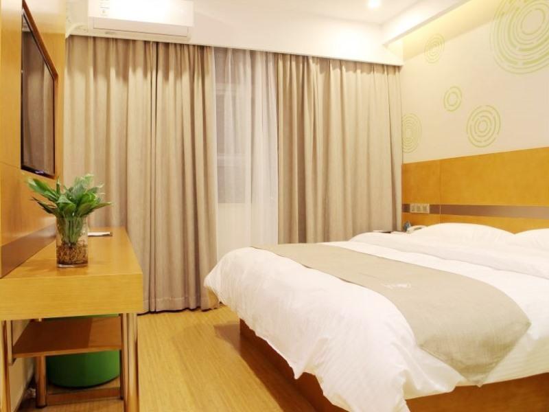 Greentree Inn Shanghai Minhang District Beiqiao Subway Station Express Hotel Eksteriør bilde