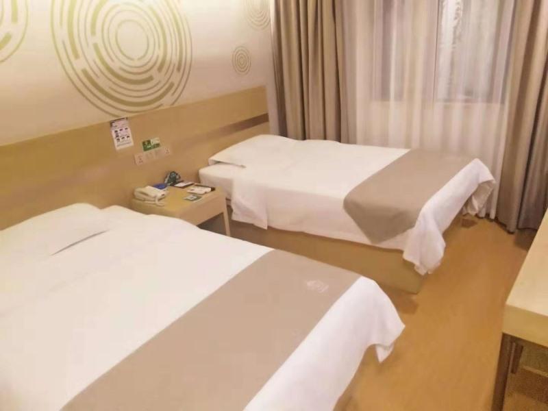 Greentree Inn Shanghai Minhang District Beiqiao Subway Station Express Hotel Eksteriør bilde