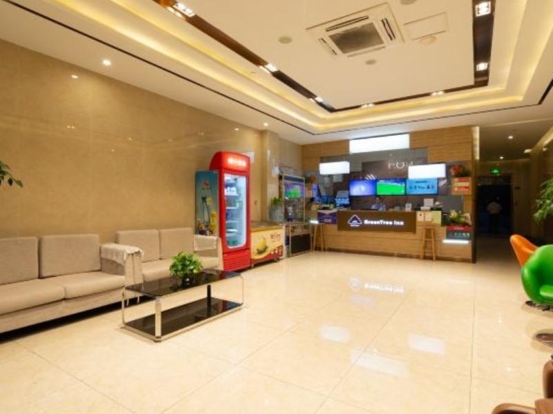 Greentree Inn Shanghai Minhang District Beiqiao Subway Station Express Hotel Eksteriør bilde