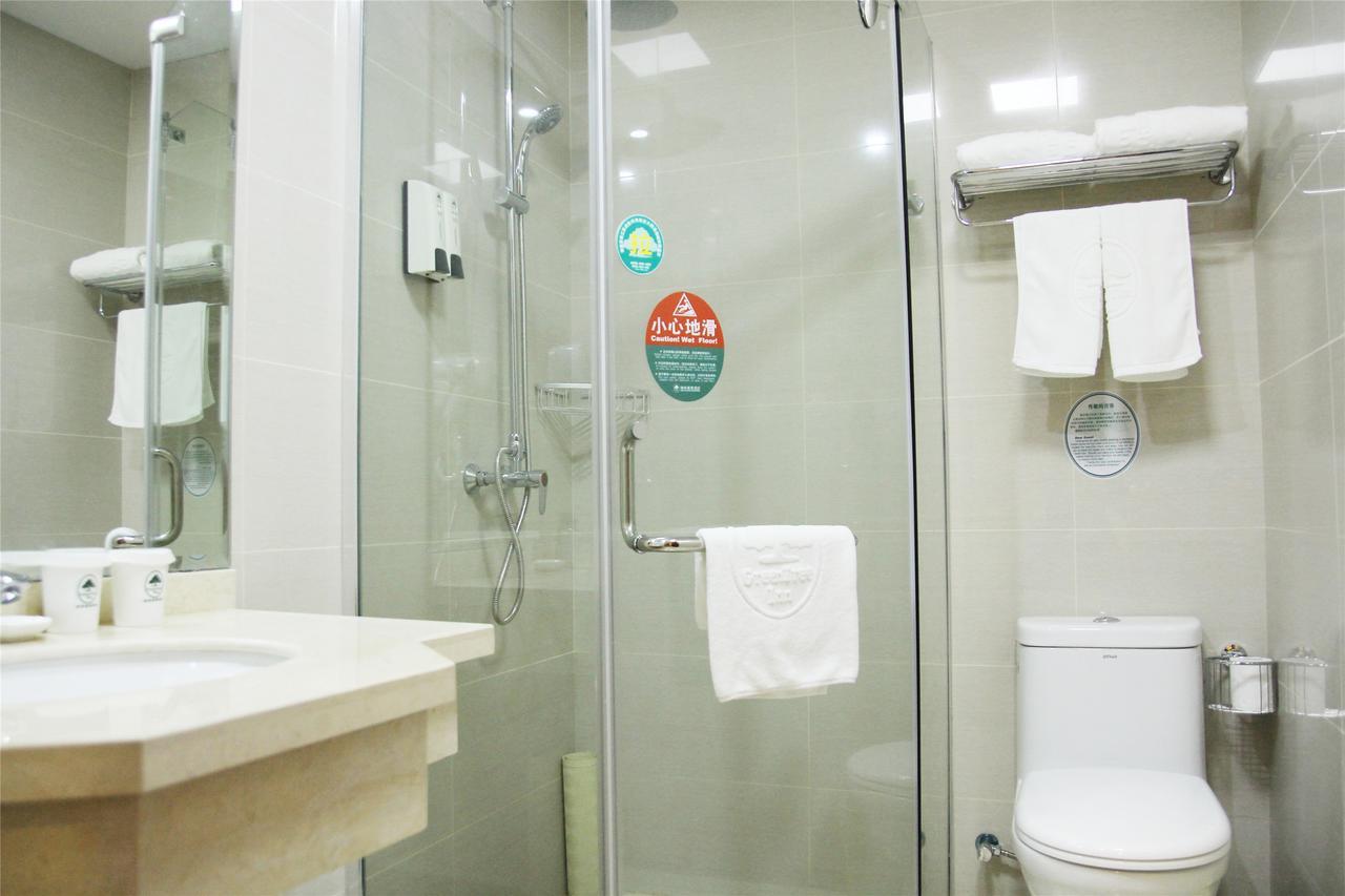 Greentree Inn Shanghai Minhang District Beiqiao Subway Station Express Hotel Eksteriør bilde