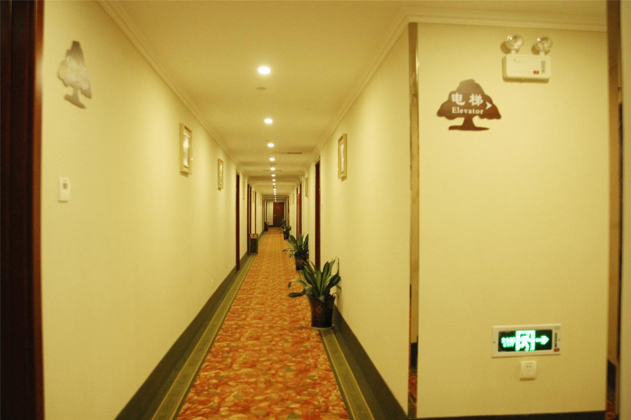 Greentree Inn Shanghai Minhang District Beiqiao Subway Station Express Hotel Eksteriør bilde
