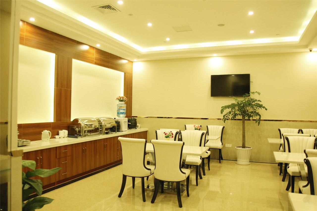 Greentree Inn Shanghai Minhang District Beiqiao Subway Station Express Hotel Eksteriør bilde