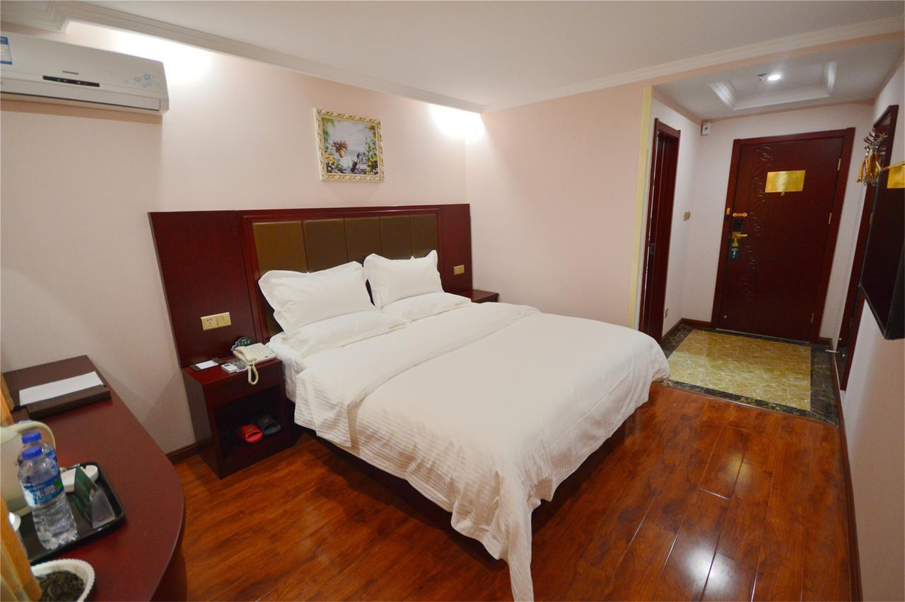 Greentree Inn Shanghai Minhang District Beiqiao Subway Station Express Hotel Eksteriør bilde