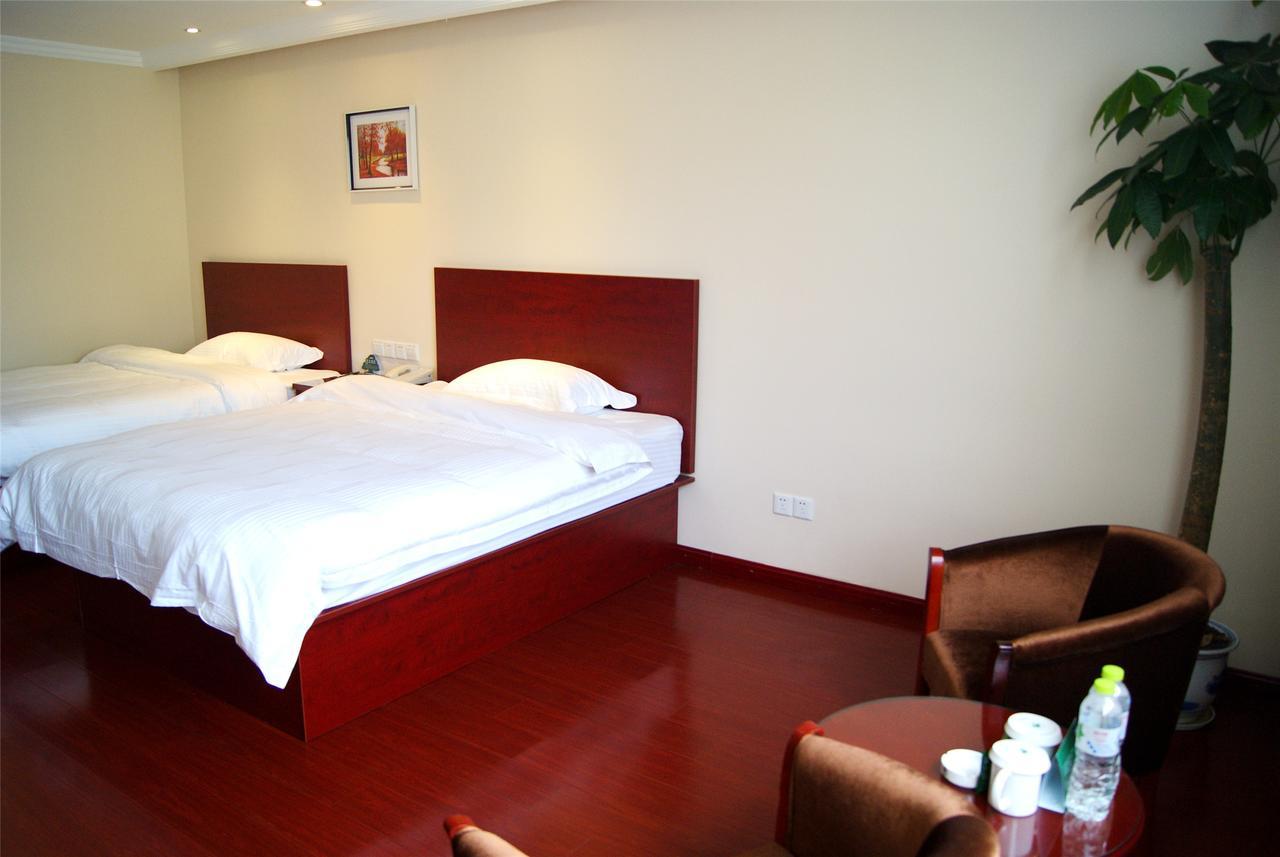Greentree Inn Shanghai Minhang District Beiqiao Subway Station Express Hotel Eksteriør bilde