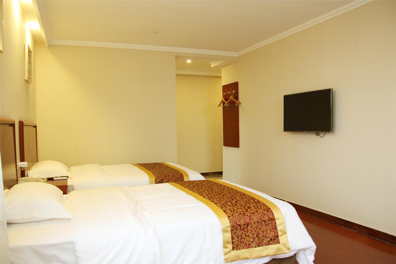 Greentree Inn Shanghai Minhang District Beiqiao Subway Station Express Hotel Eksteriør bilde