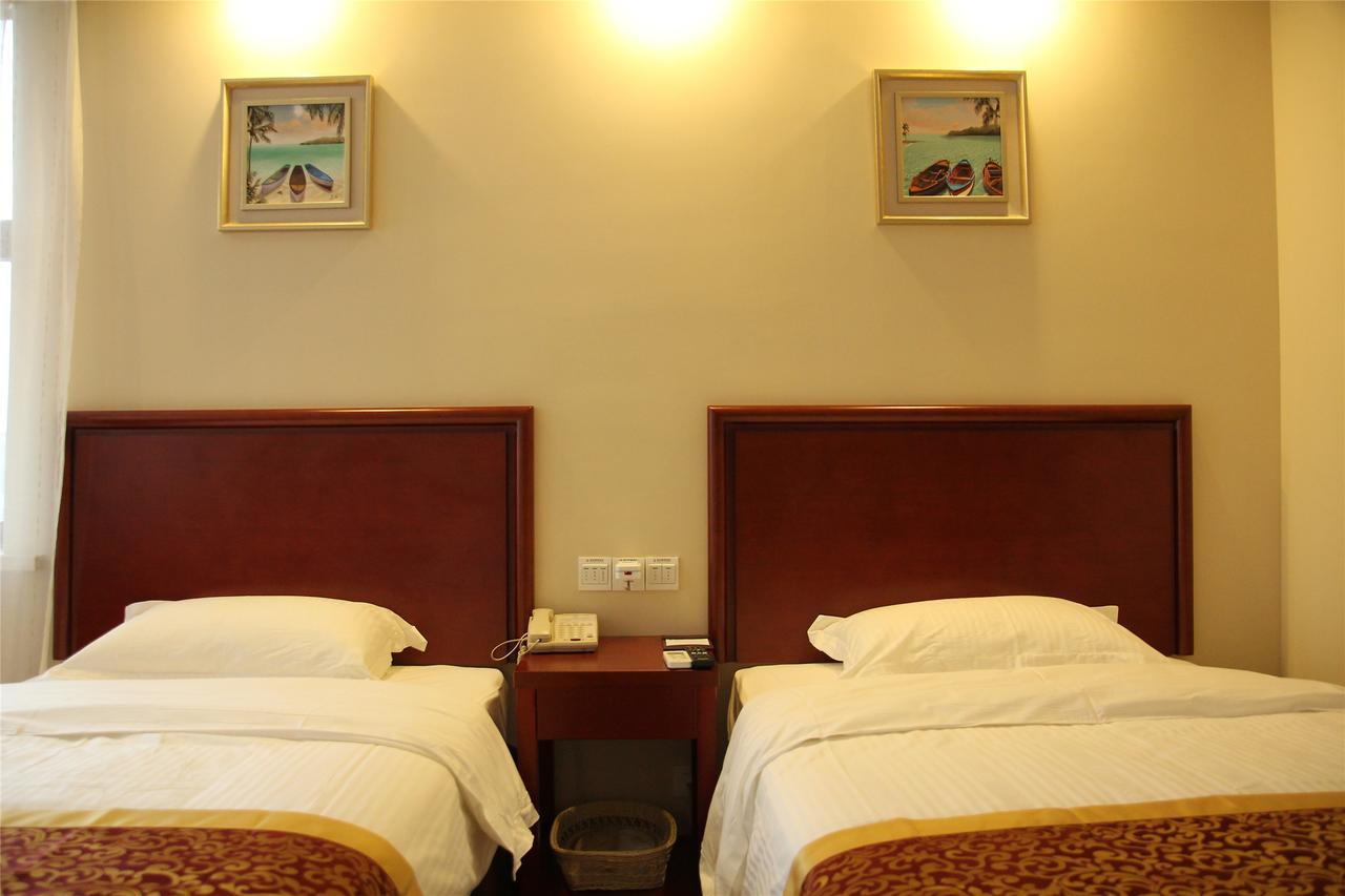Greentree Inn Shanghai Minhang District Beiqiao Subway Station Express Hotel Eksteriør bilde