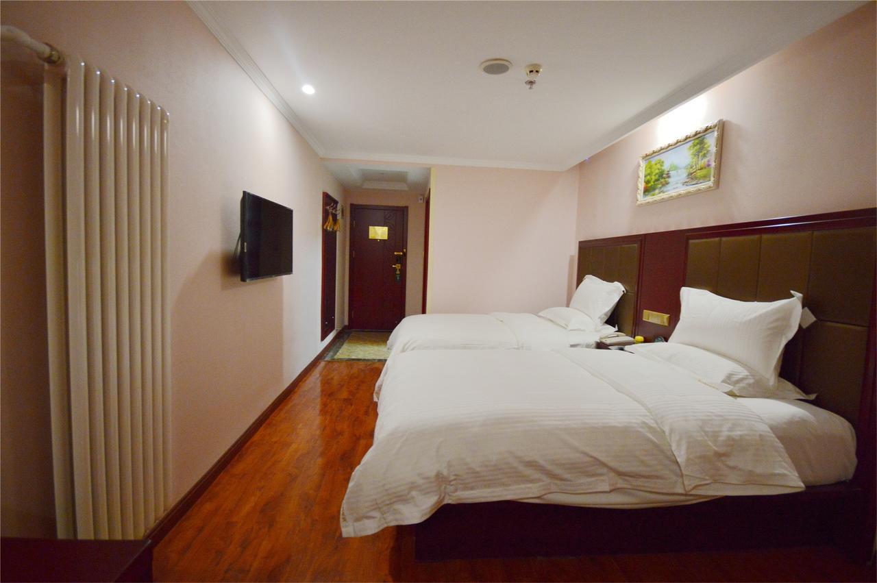 Greentree Inn Shanghai Minhang District Beiqiao Subway Station Express Hotel Eksteriør bilde