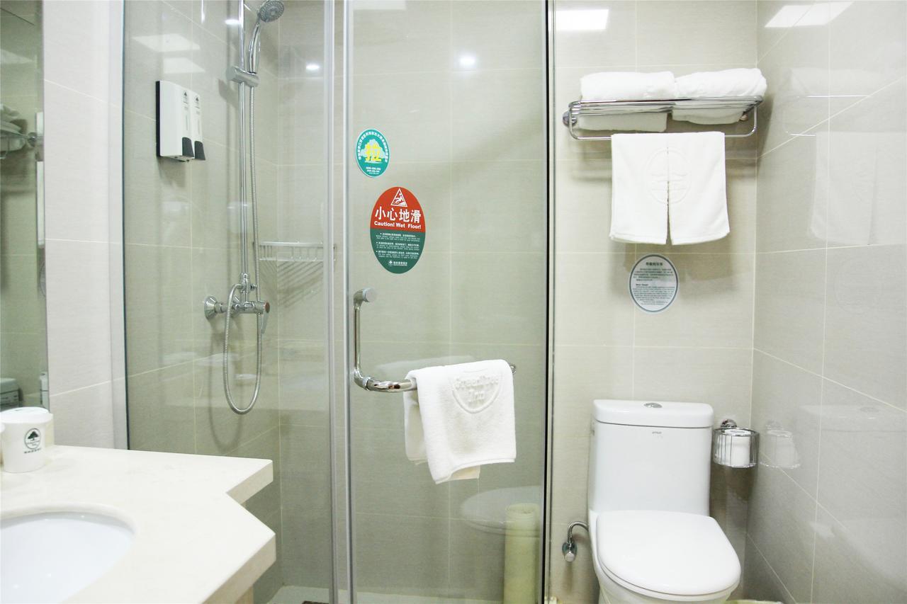Greentree Inn Shanghai Minhang District Beiqiao Subway Station Express Hotel Eksteriør bilde
