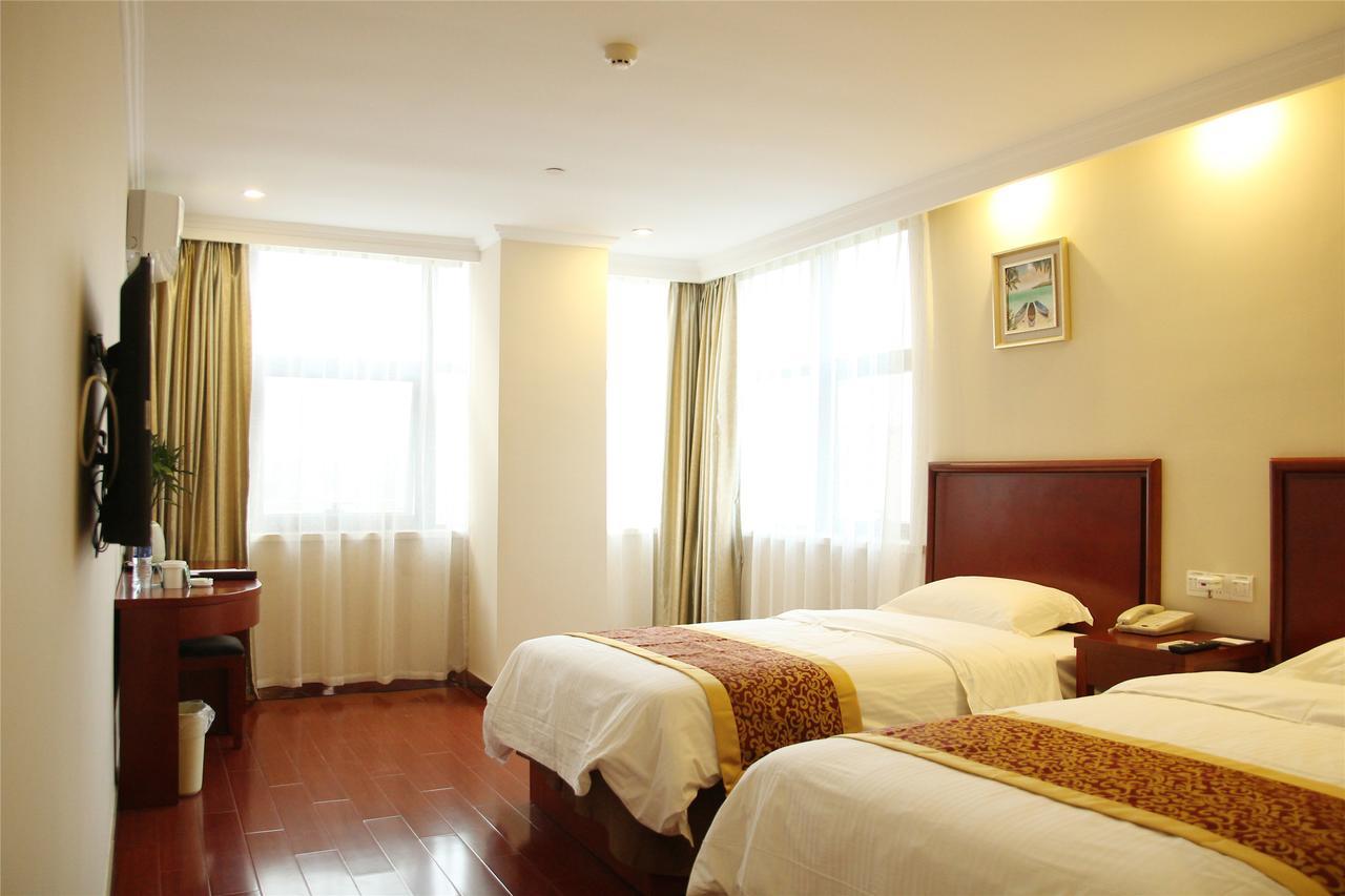 Greentree Inn Shanghai Minhang District Beiqiao Subway Station Express Hotel Eksteriør bilde